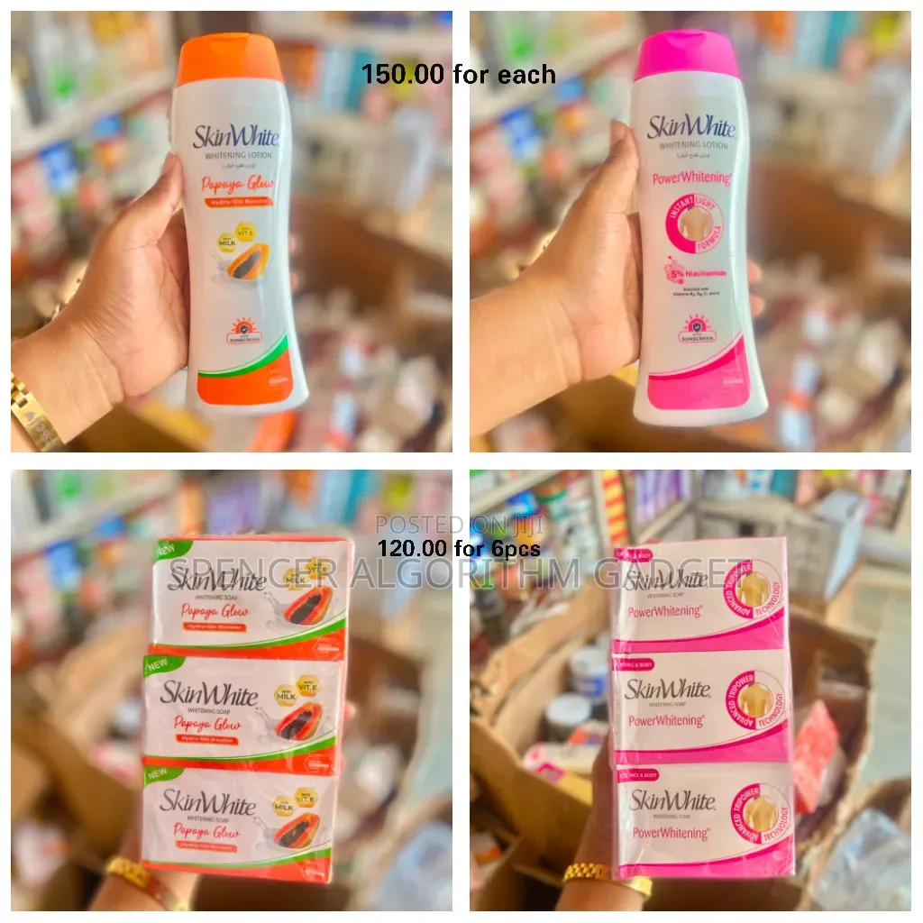 Skin White Whitening Papaya/Niacin Lt Soap(Tap the Picture for Price)