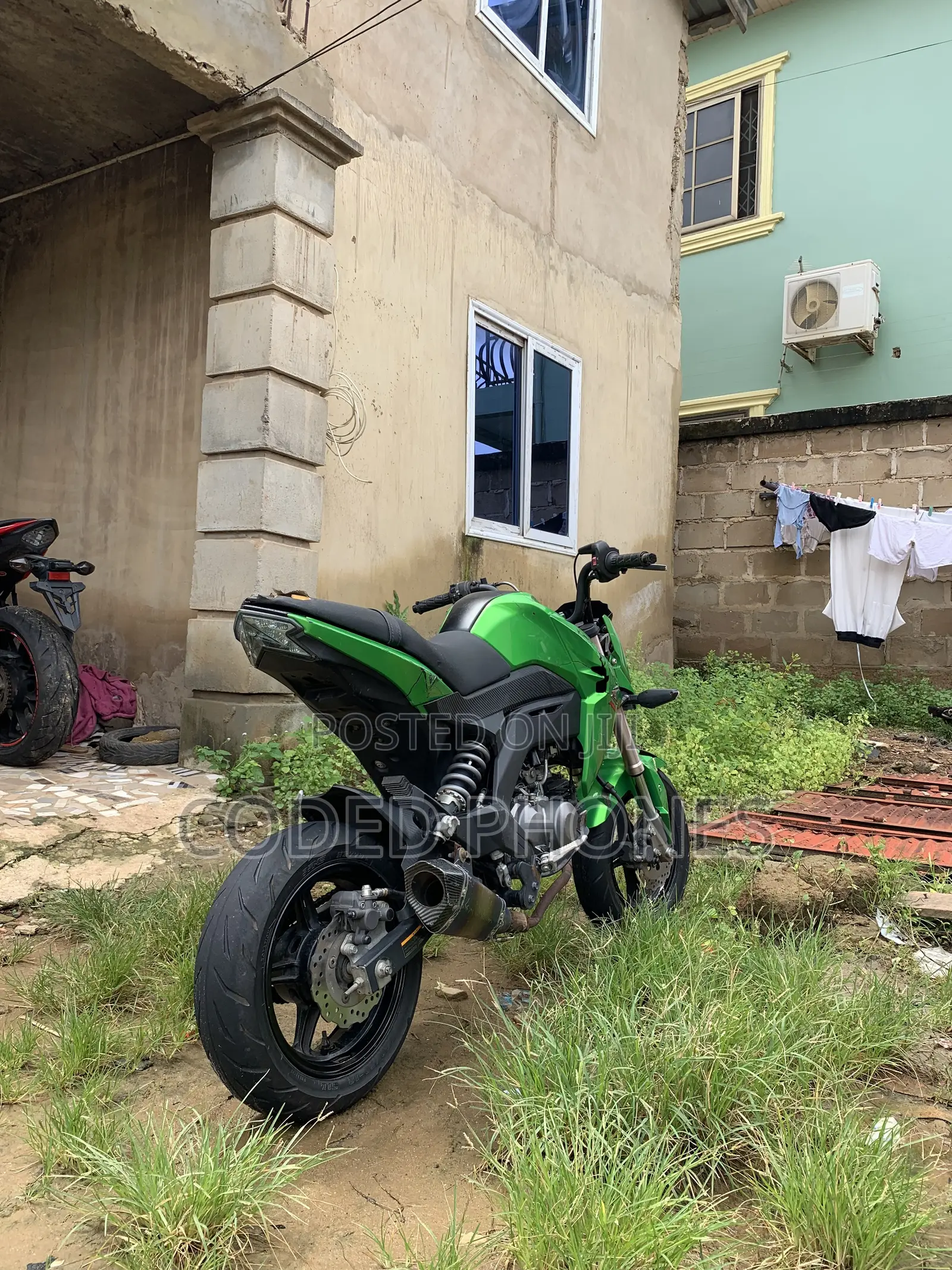 Kawasaki Z125 Pro 2018 Green