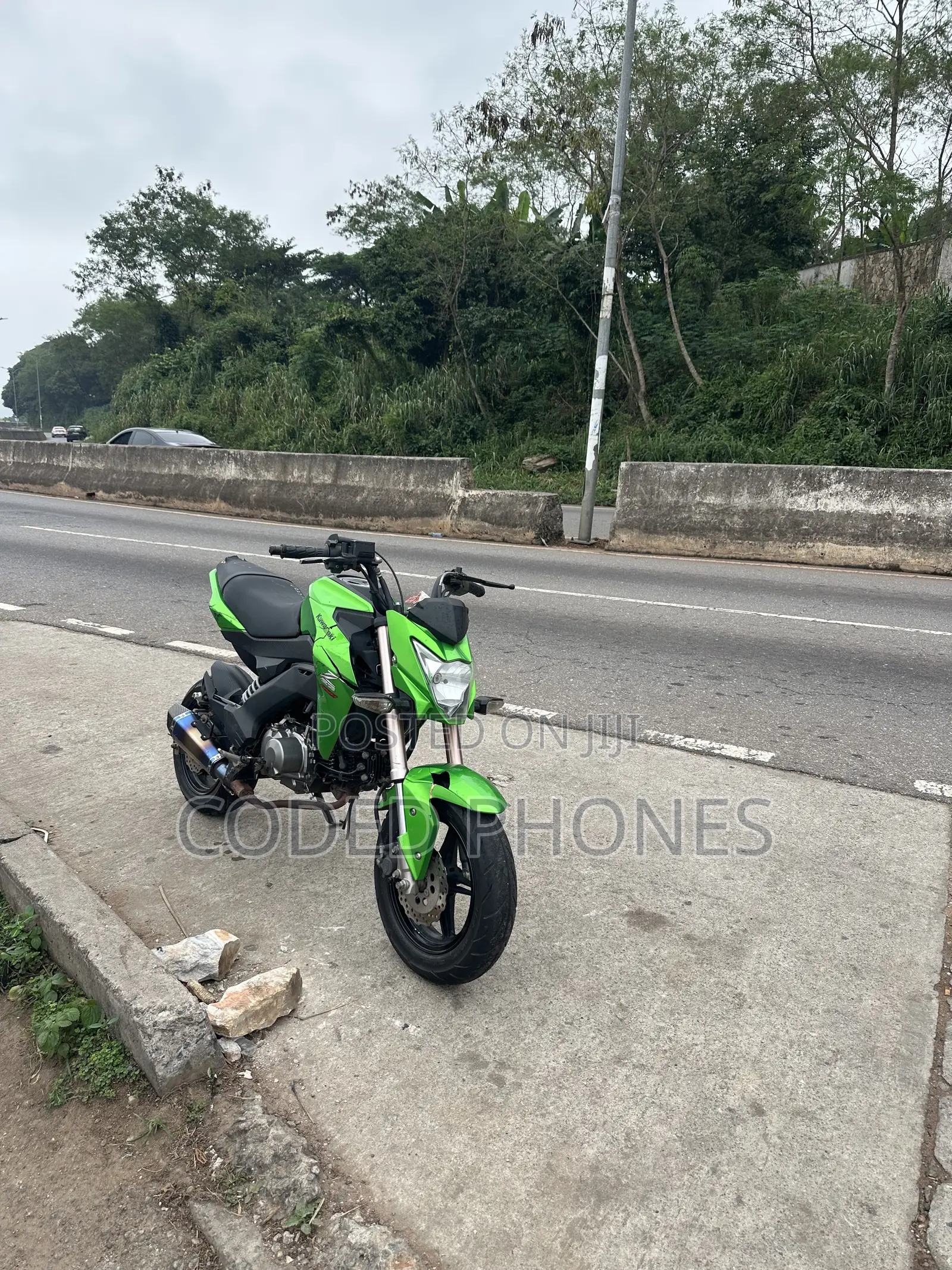 Kawasaki Z125 Pro 2018 Green