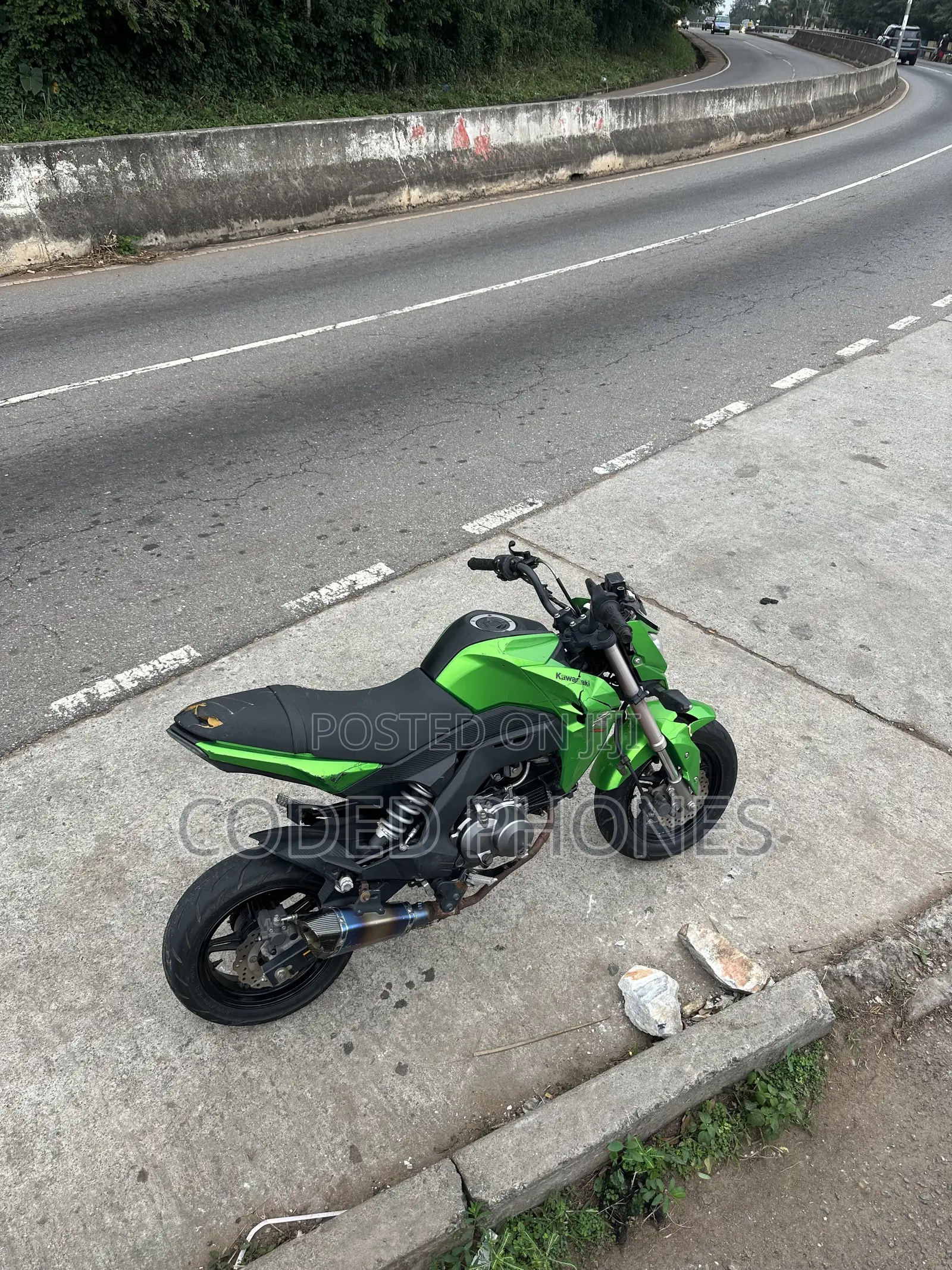 Kawasaki Z125 Pro 2018 Green