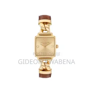 Coach Women’s Cass Gold Tone Watch
