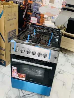Essential Volcano Ferre 50x60 Gas Cooker – New Line, 4 Burners