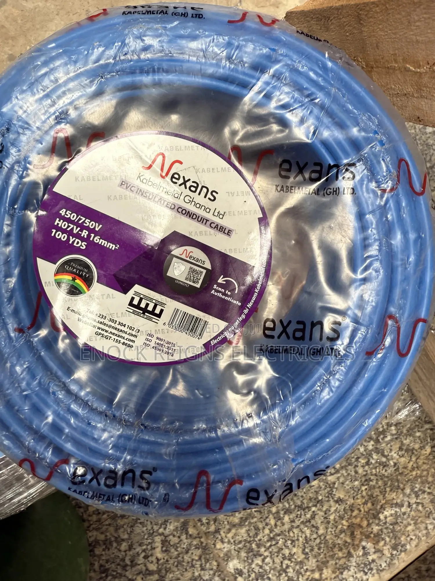 16mm Nexans Cable Metal