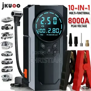 All in 1jumper Starter and Air Inflator Power Bank