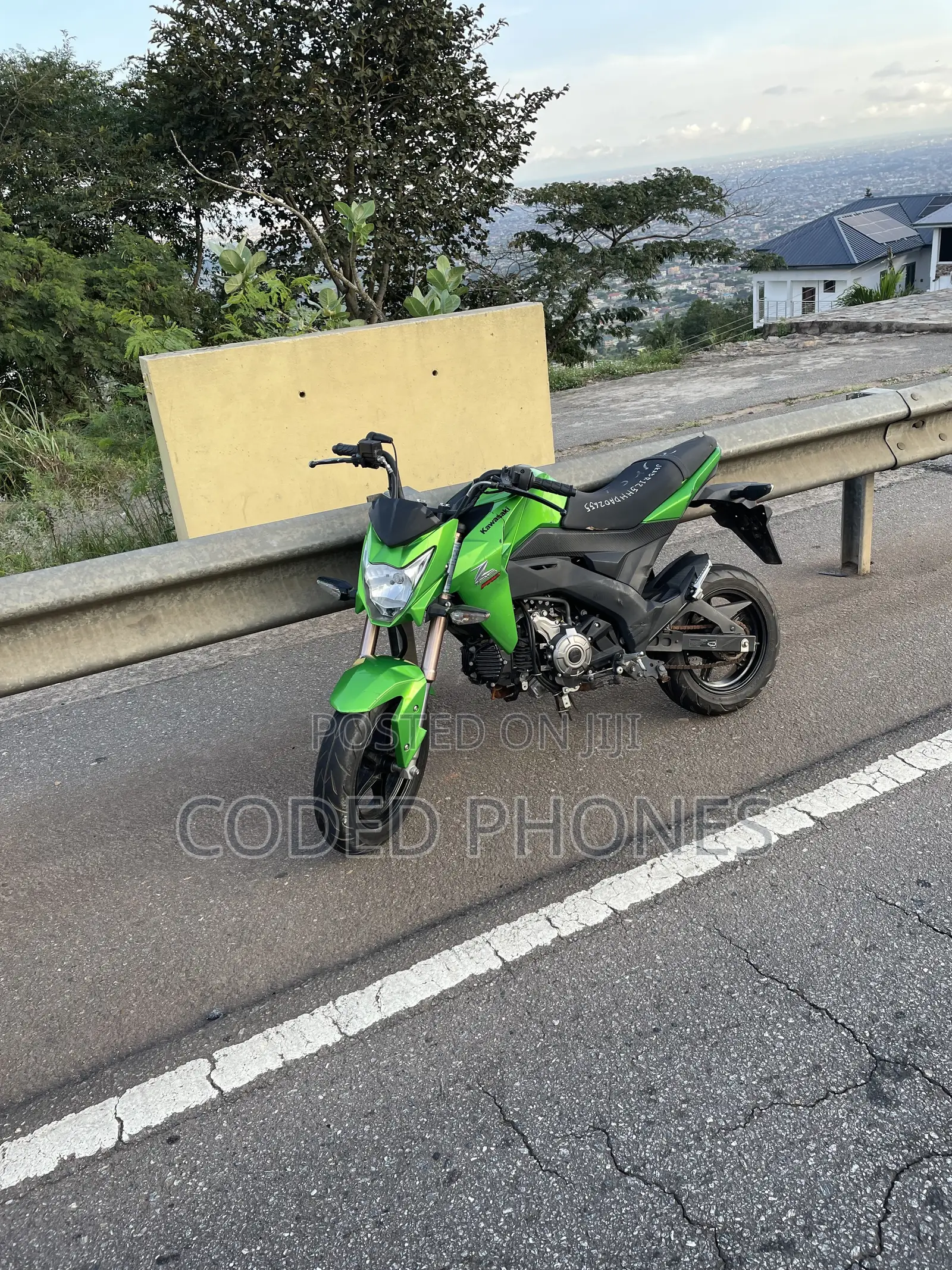 Kawasaki Z125 Pro 2018 Green