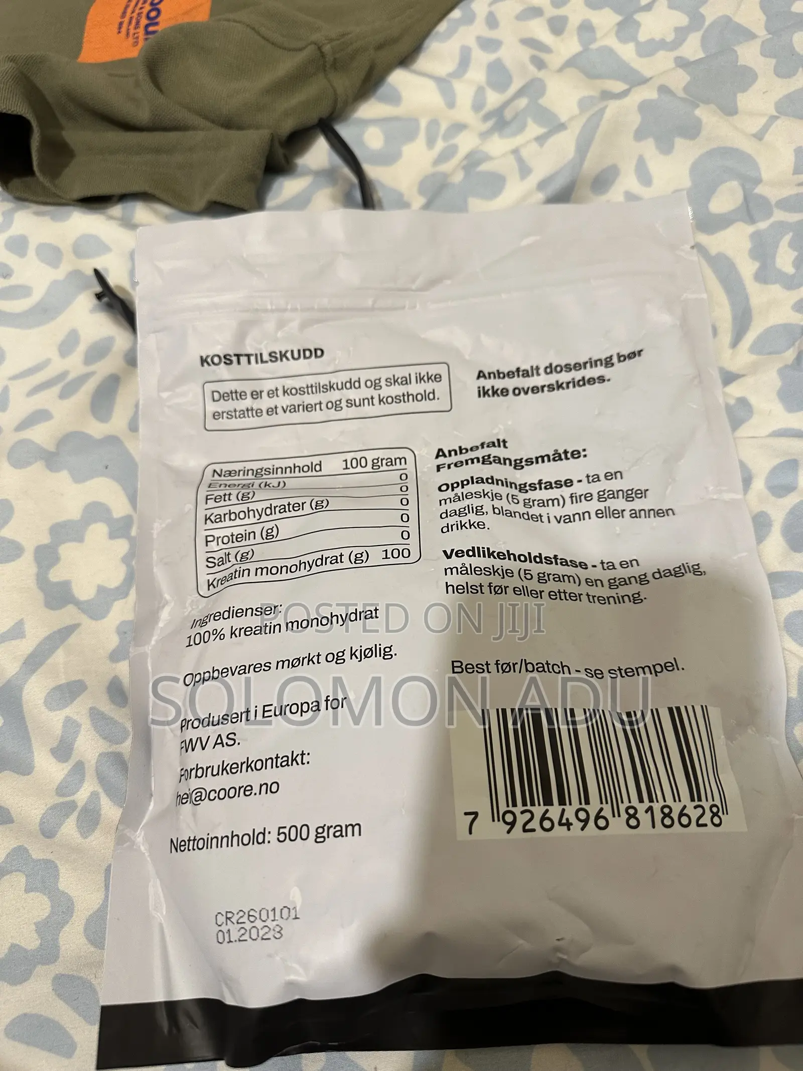 Coore Creatine Monohydrate