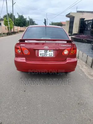 Toyota Corolla LE 2006 Red
