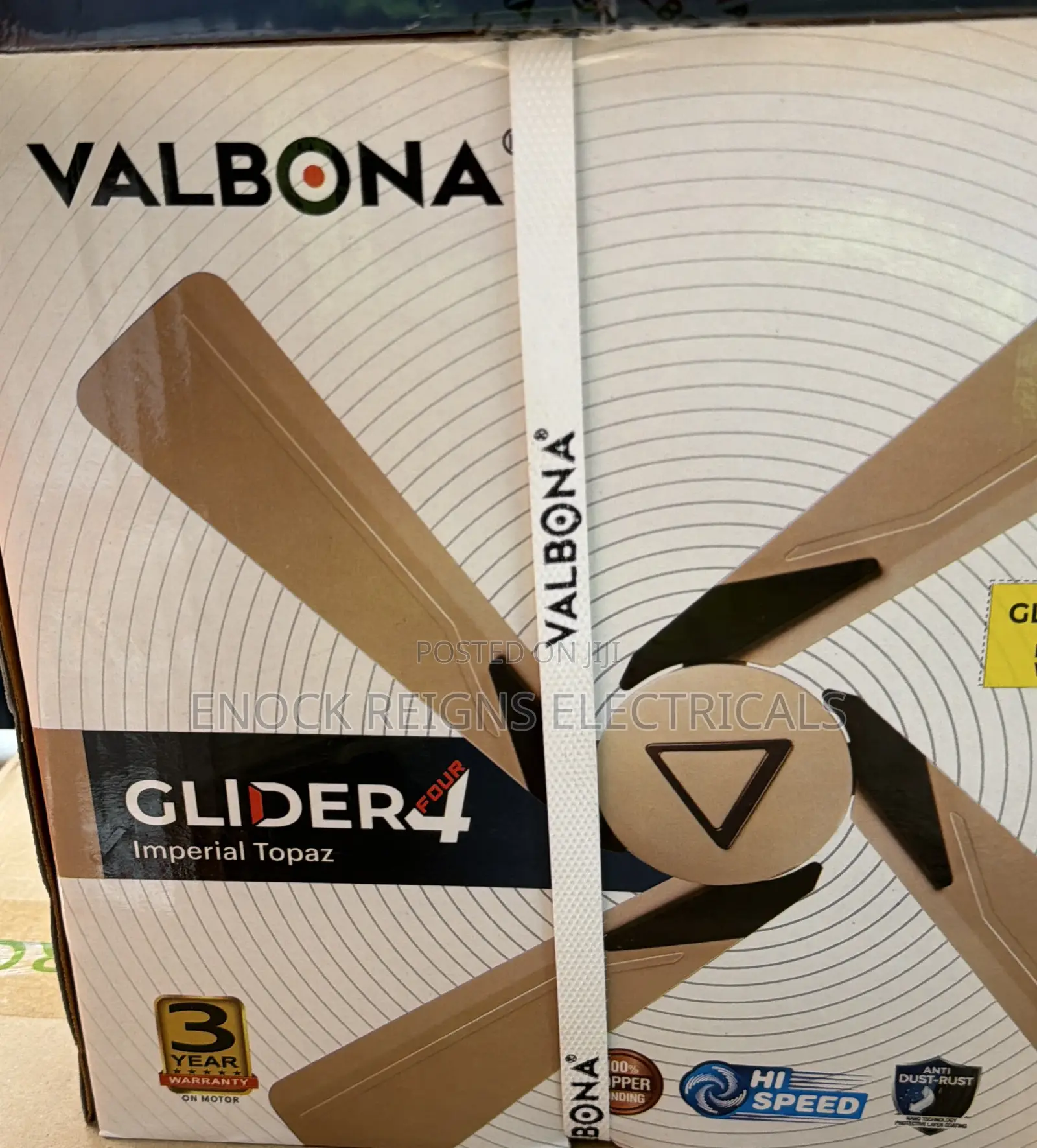 Valbona 4blades Ceiling Fan
