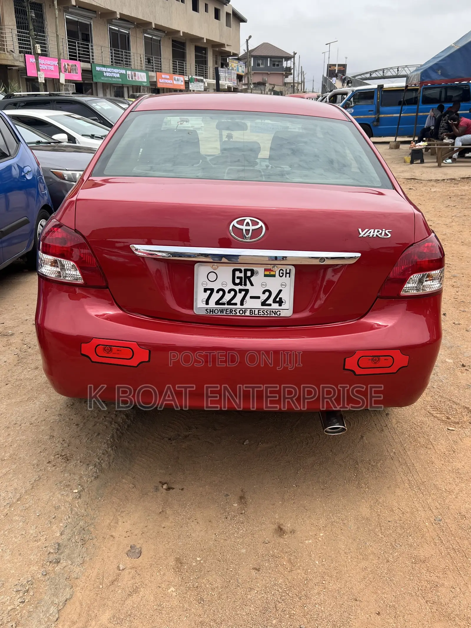 Toyota Yaris 2010 Red
