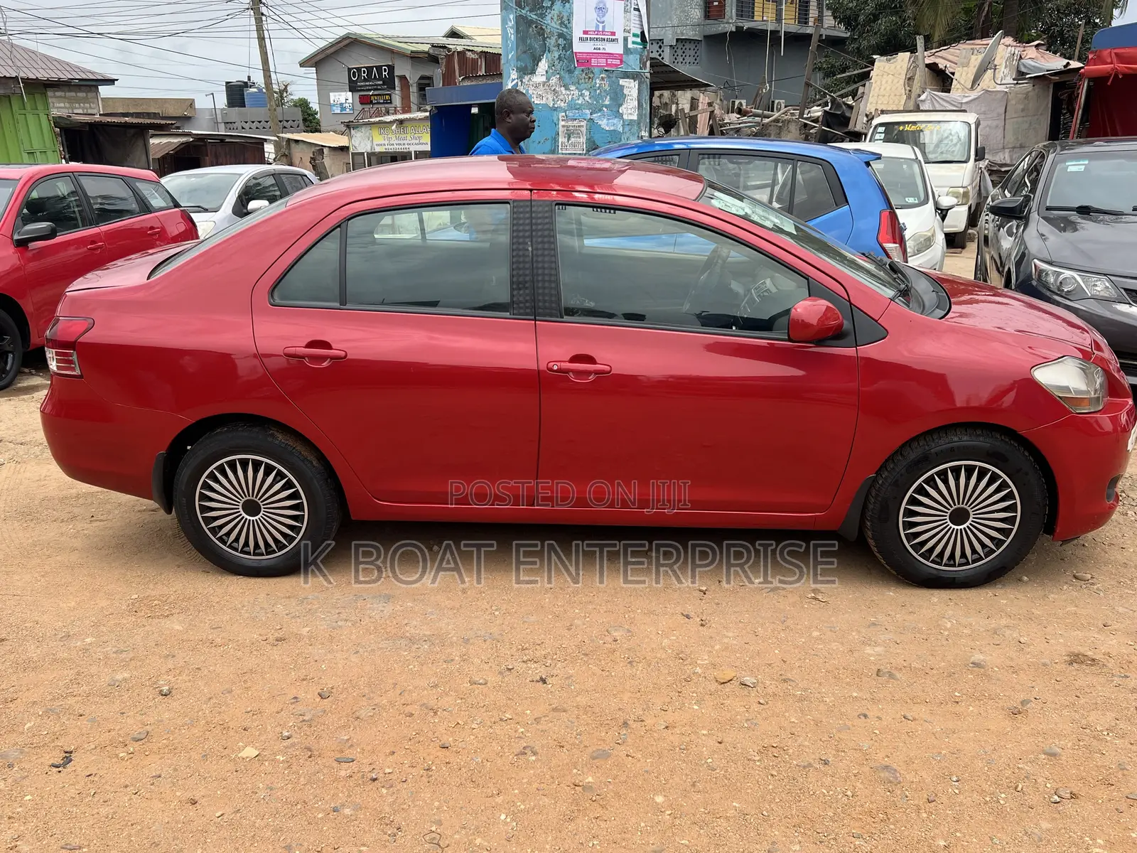 Toyota Yaris 2010 Red