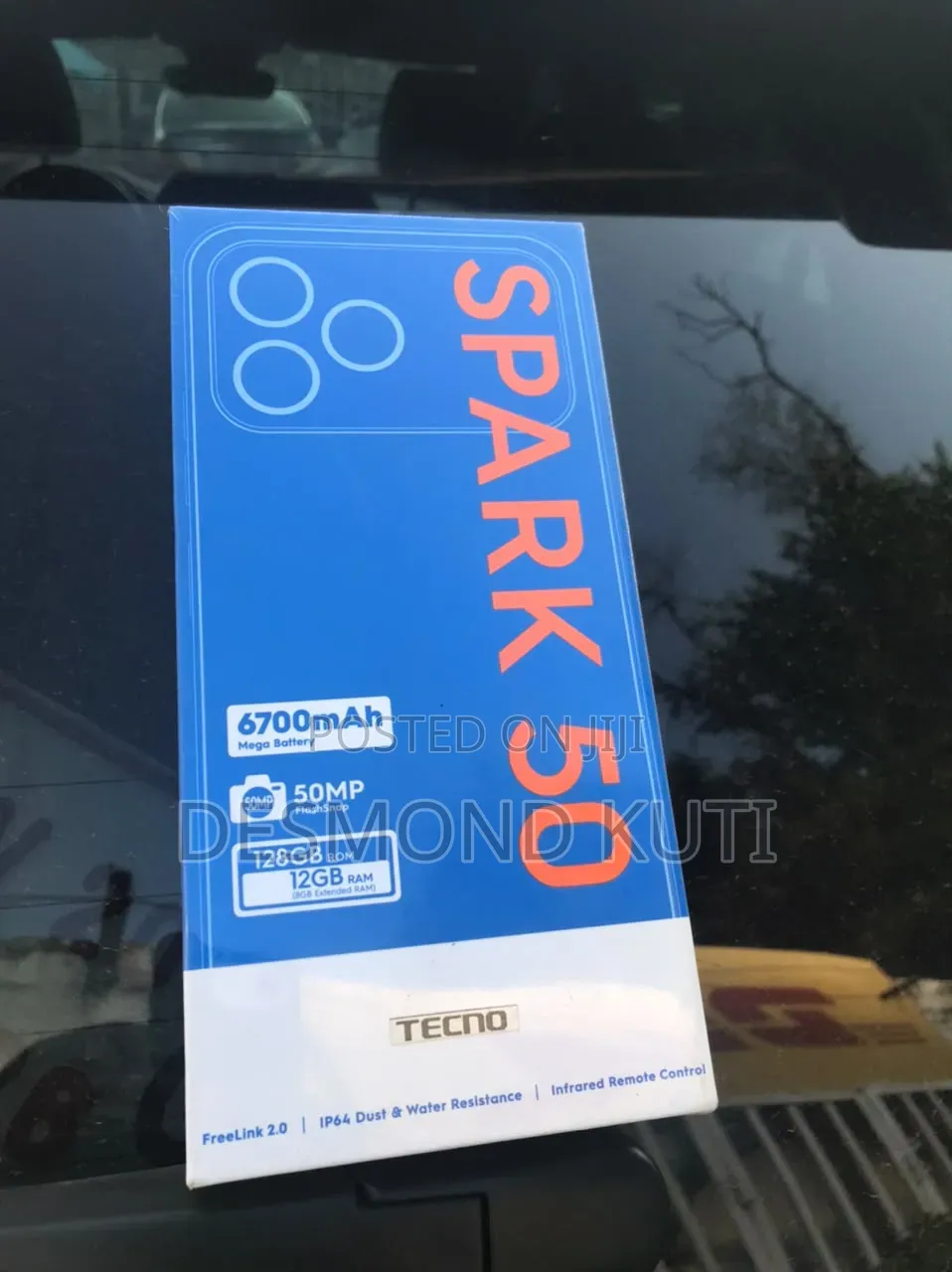 New Tecno Spark 50 128 GB Silver