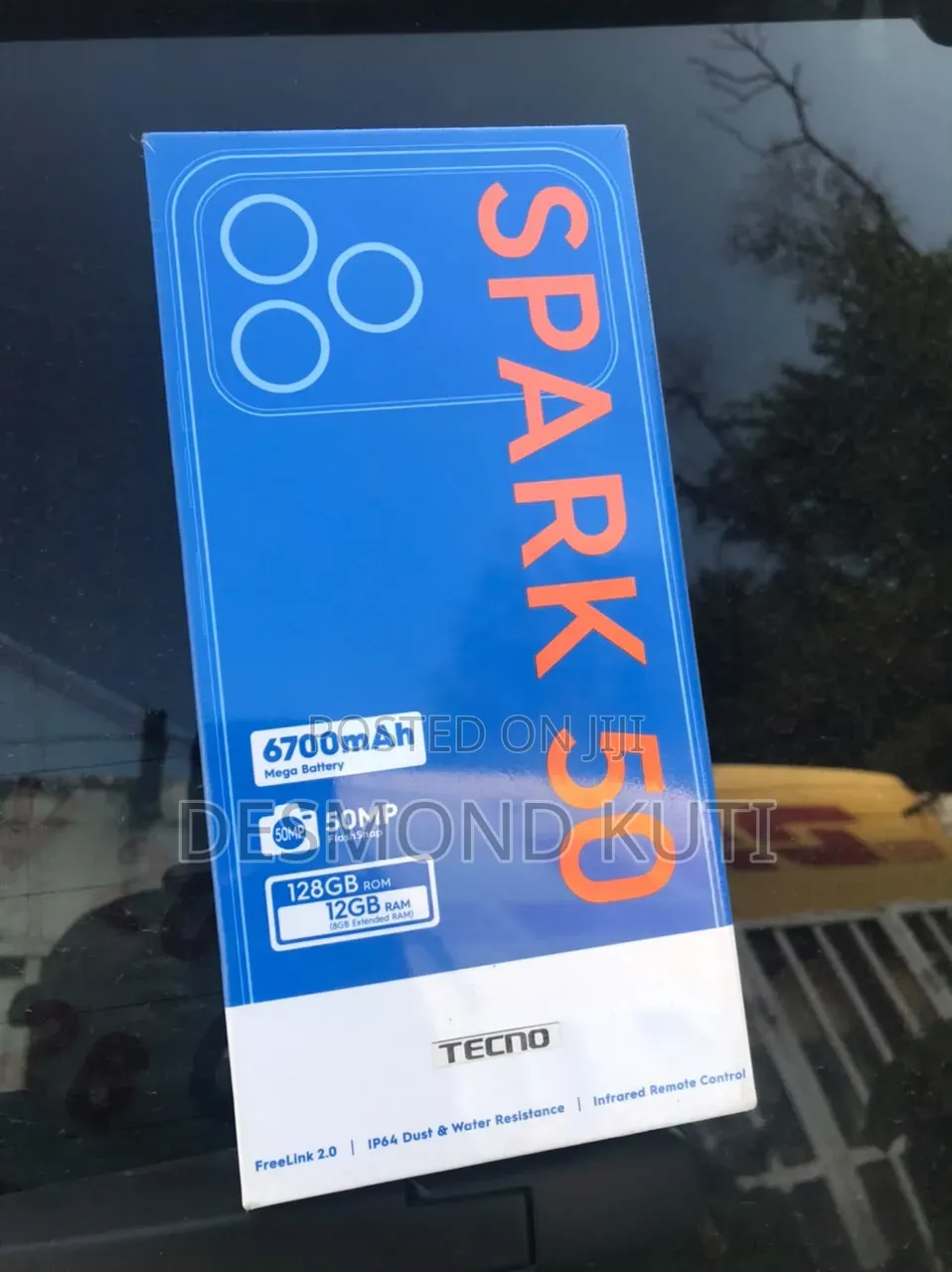 New Tecno Spark 50 128 GB Silver