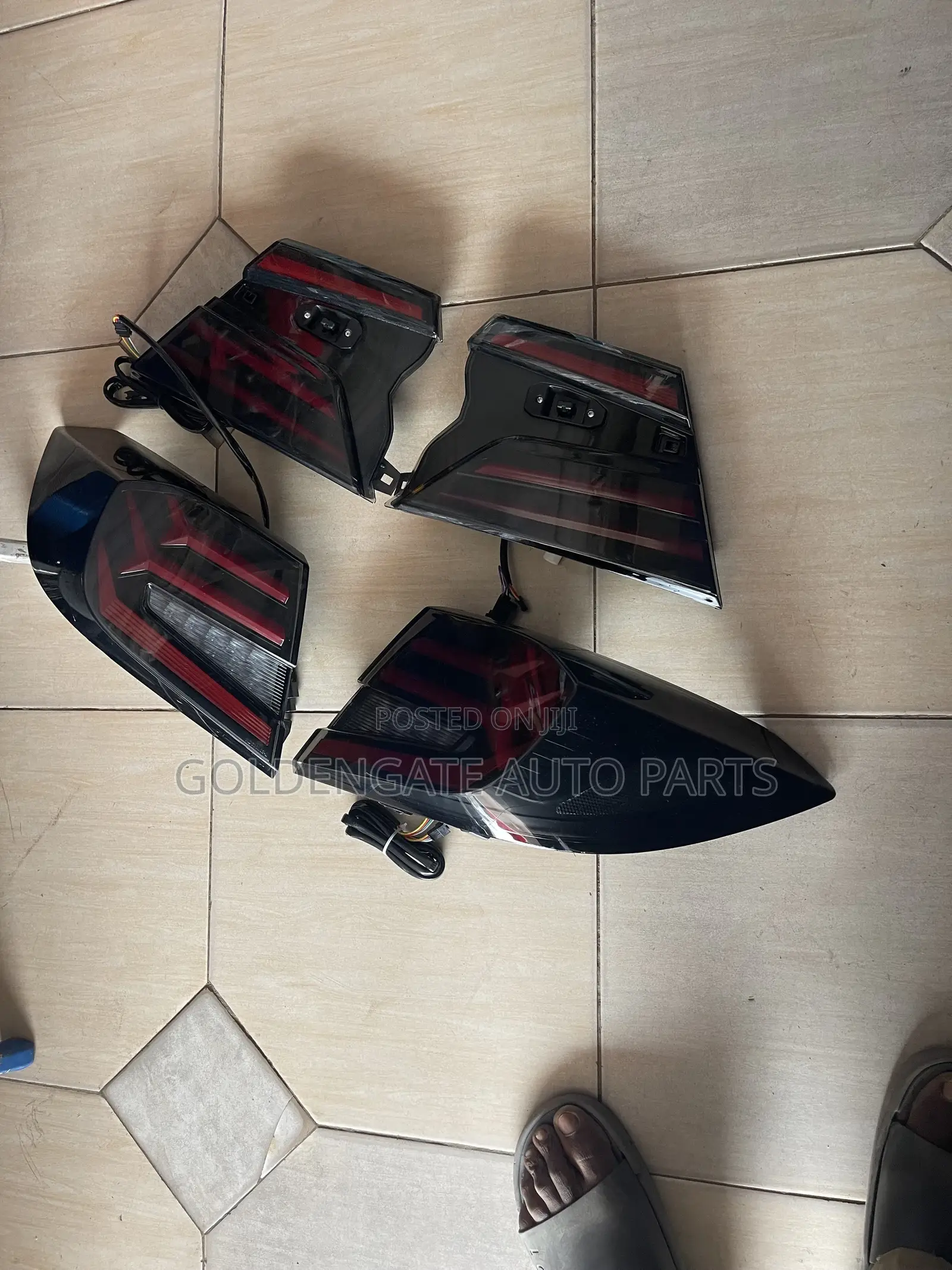 Honda Accord 18 to 21 Tail Light and Boot Light 4 Set Spec.