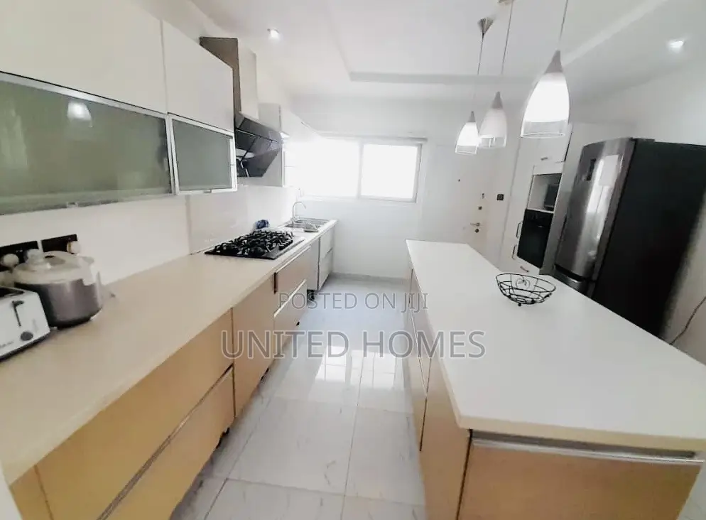 Furnished 4bdrm House in Airport Residential Area for rent