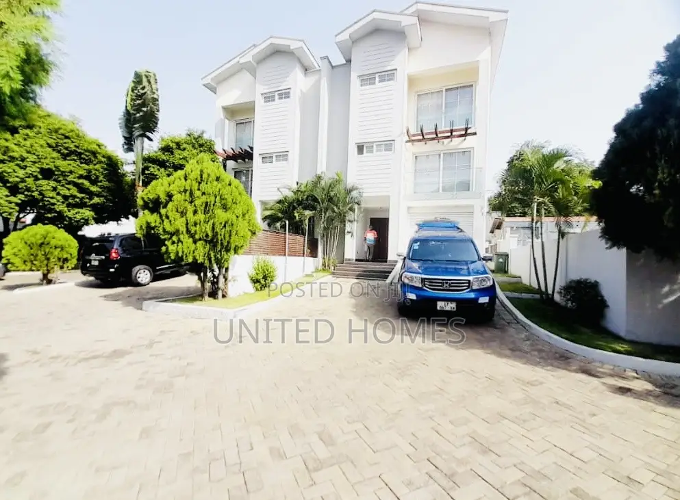 Furnished 4bdrm House in Airport Residential Area for rent