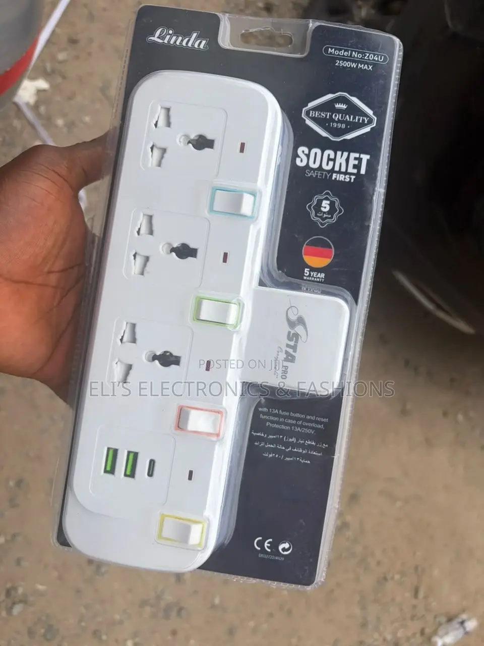 Extension Board With USB and Type C Port