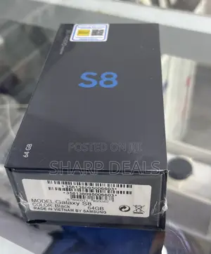 New Samsung Galaxy S8 64 GB Black