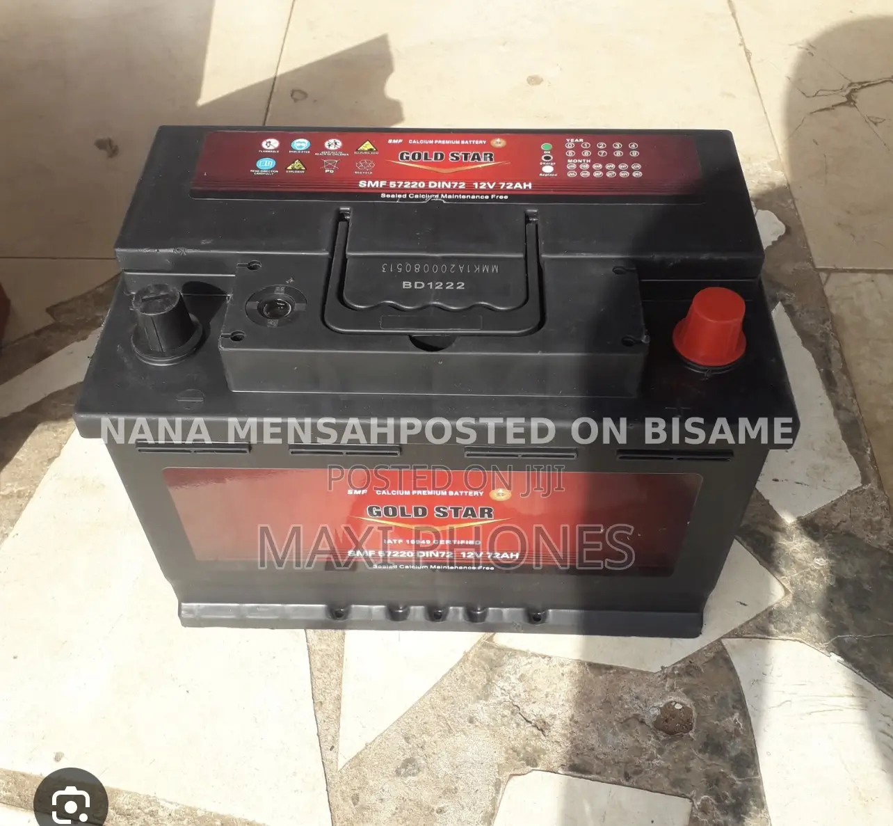 Gold Star Batteries, 15 Plate