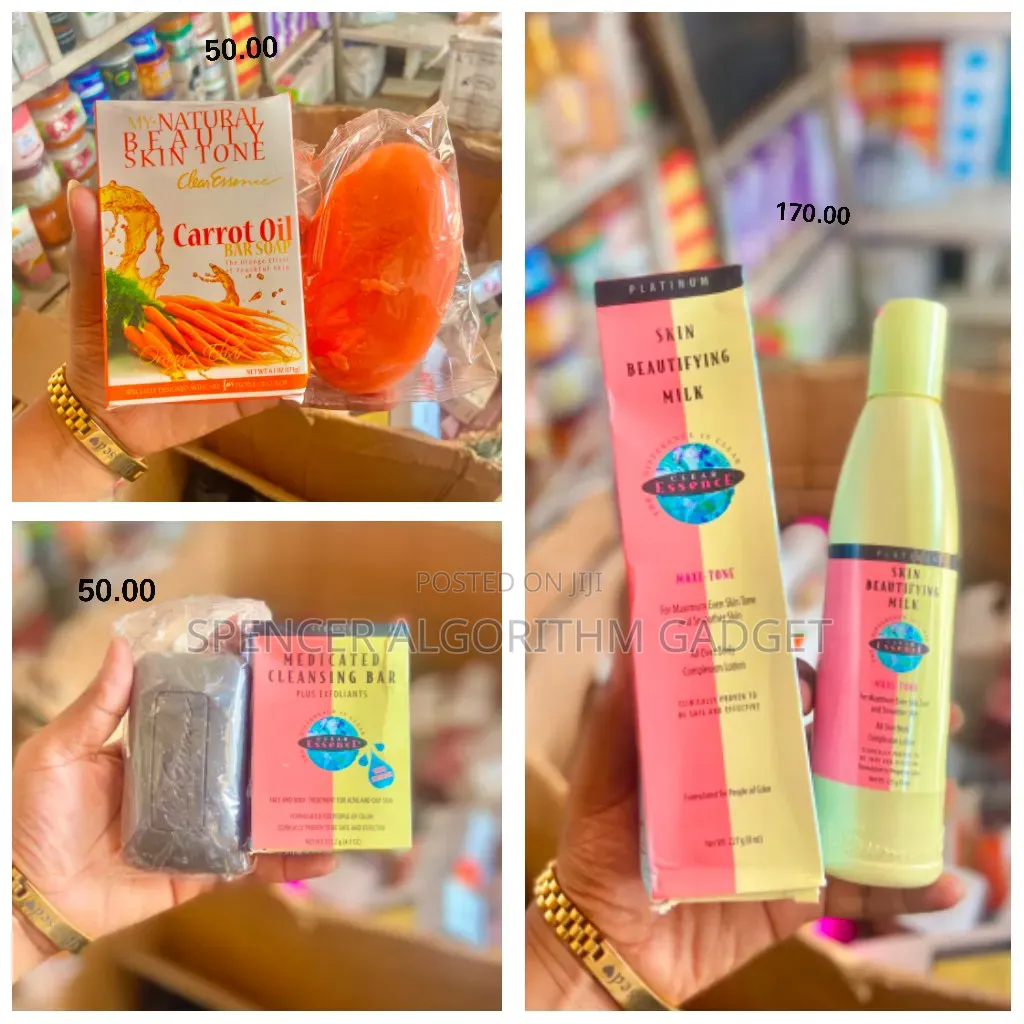Clear Essence Skin Milk /Soap/Carrot Soap-(Tap the Picture for Prices)