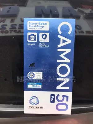 New Tecno Camon 50 Pro 256 GB Blue