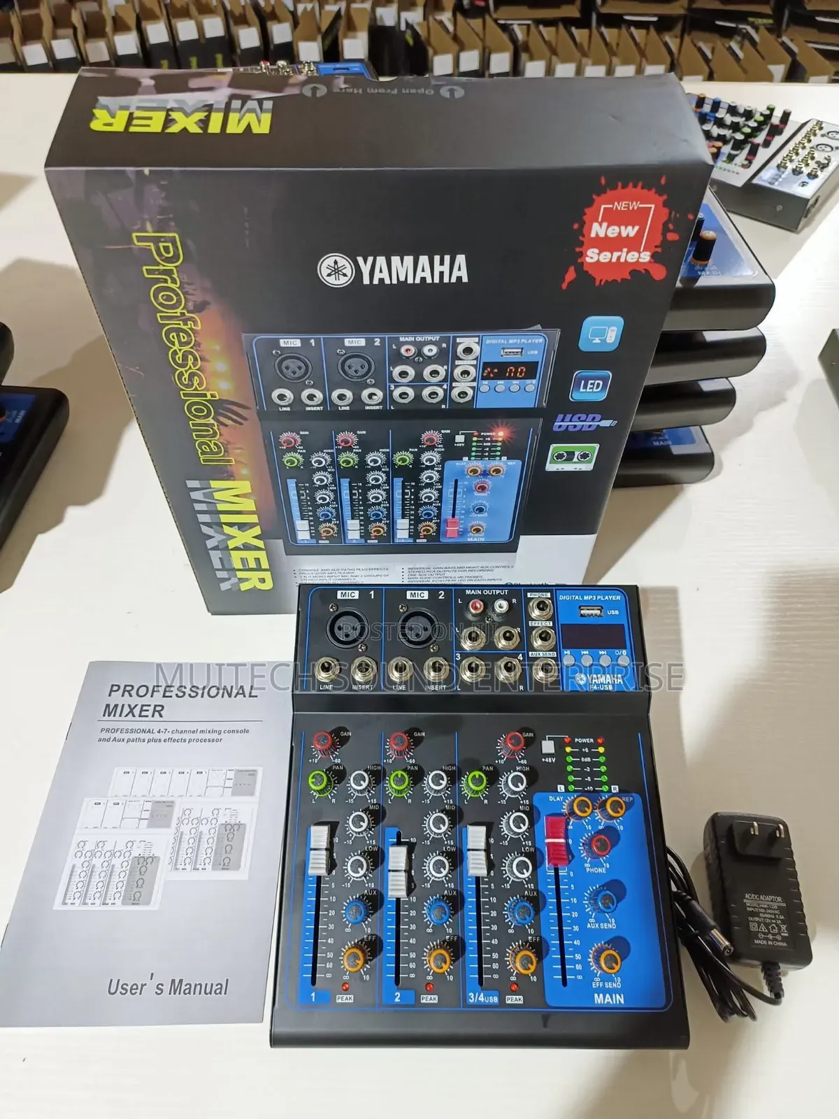 Yamah Portable Mixer( 4 Channels)