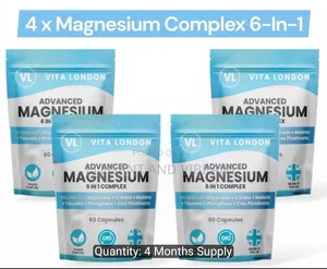 Magnesium Complex 6 in 1, Glycinate, Taurate, Malate, Zinc Pliconate
