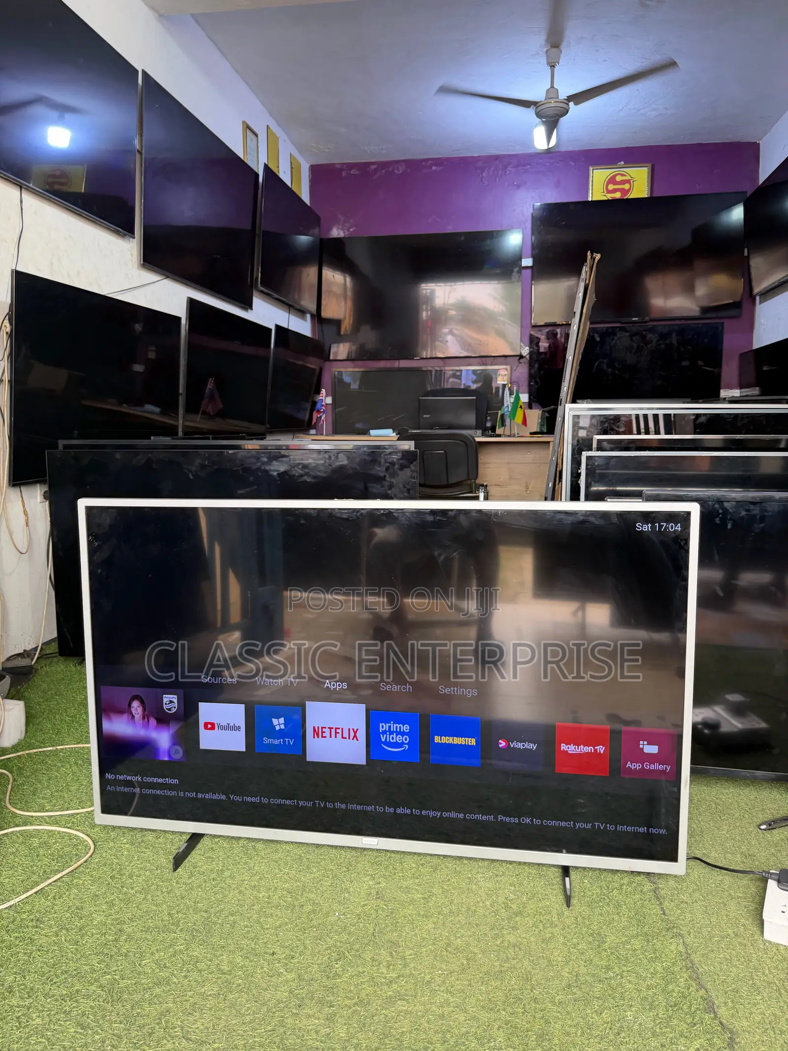Philips 50 Inches Uhd Premium 2019/2020 Model Digital TV