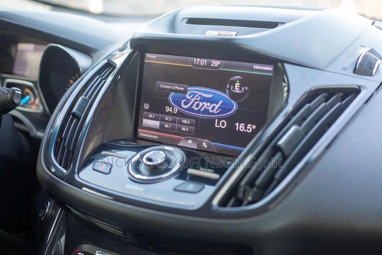 Ford Escape S 2013 Black