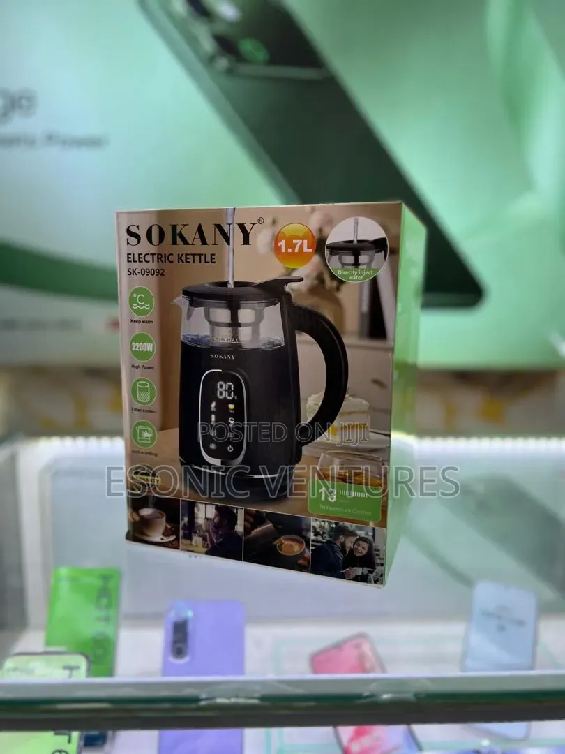 Sokany Digital Electric Kettle