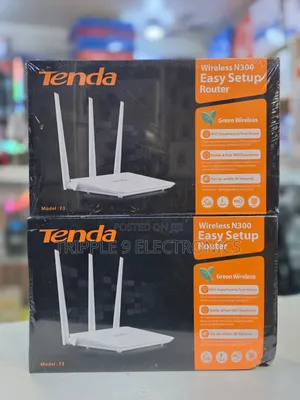 Tenda F3 Wireless/Wired Extender and Access Point.