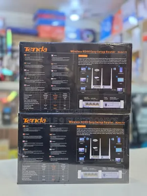Tenda F3 Wireless/Wired Extender and Access Point.
