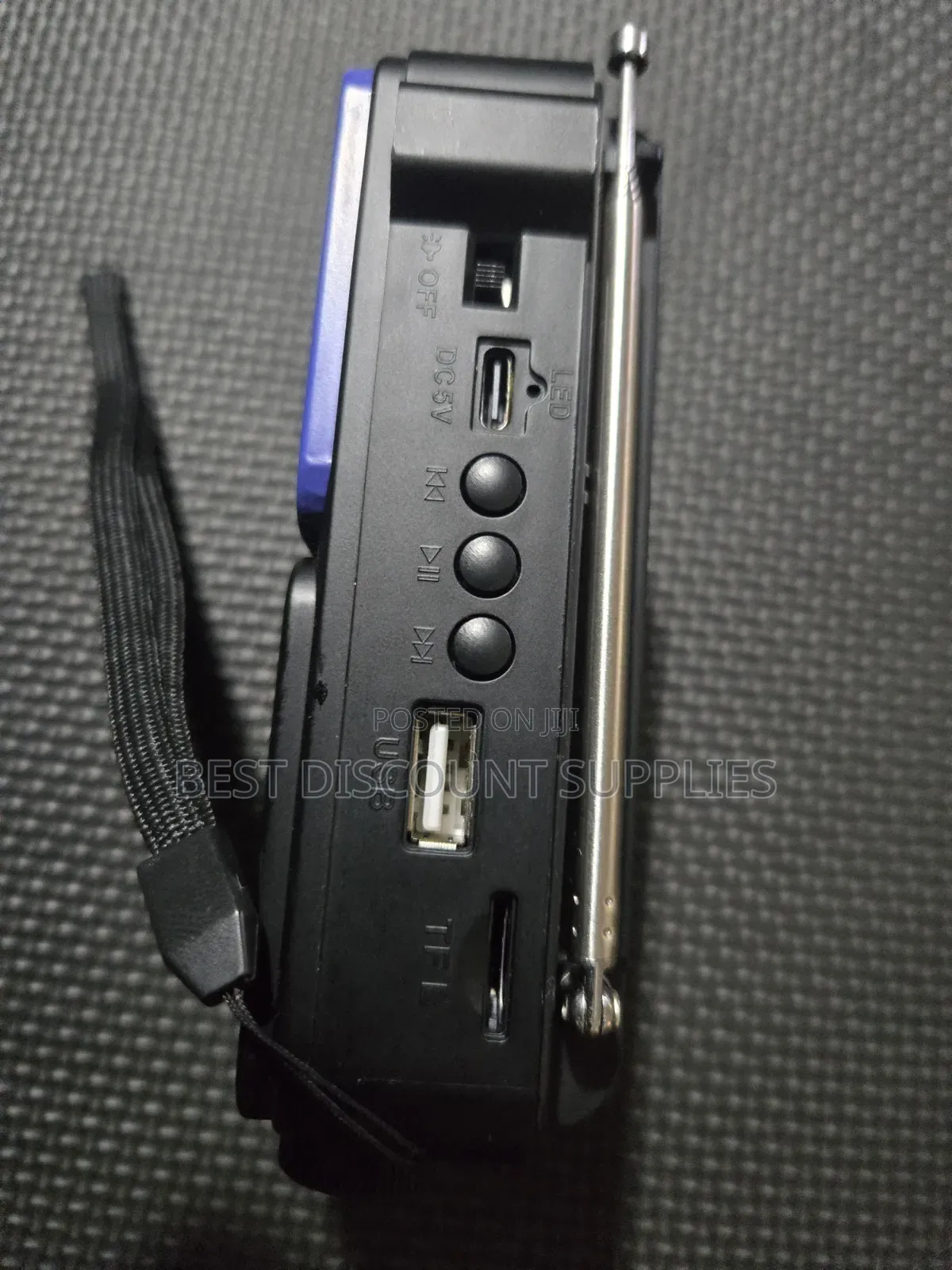 Original Rechargeable Portable FM/AM SW (1-6) 8 Band Radio