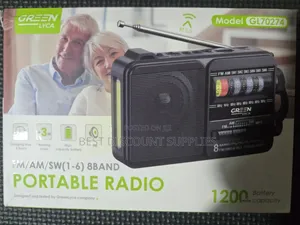 Original Rechargeable Portable FM/AM SW (1-6) 8 Band Radio