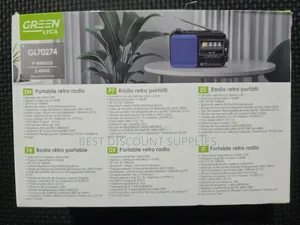 Original Rechargeable Portable FM/AM SW (1-6) 8 Band Radio