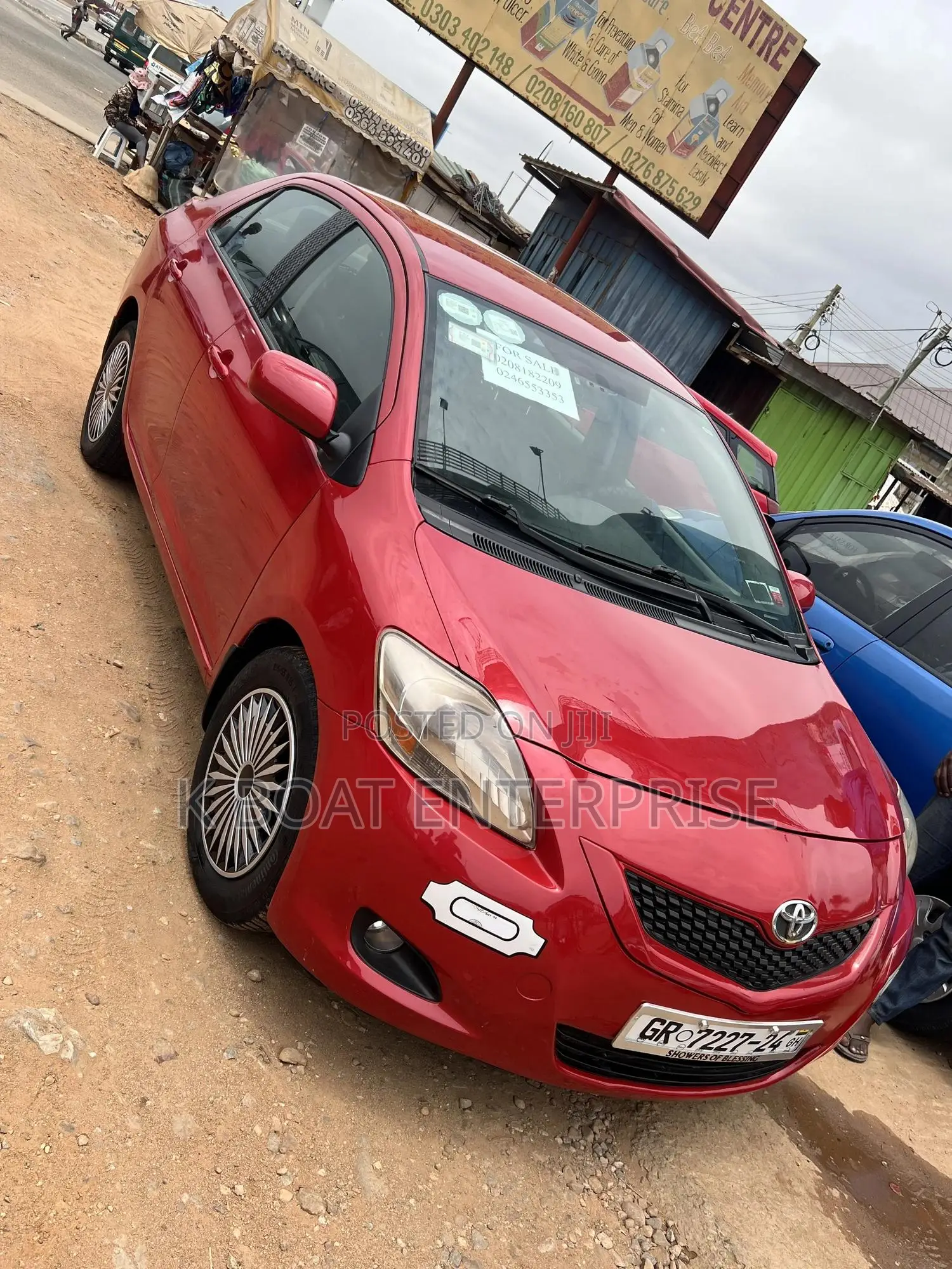 Toyota Yaris 2010 Red