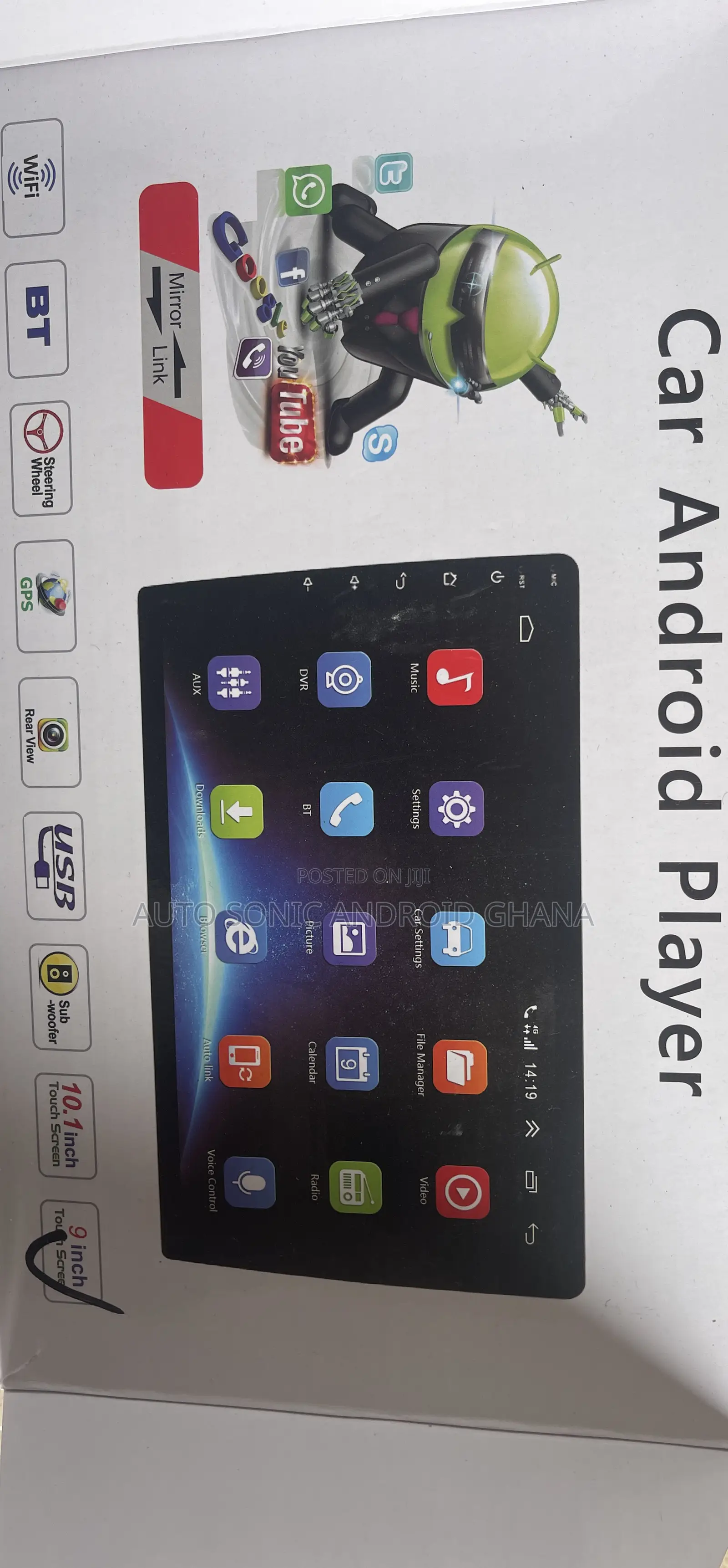 Honda CRV 2010 Android Infotainment Upgrade Screen
