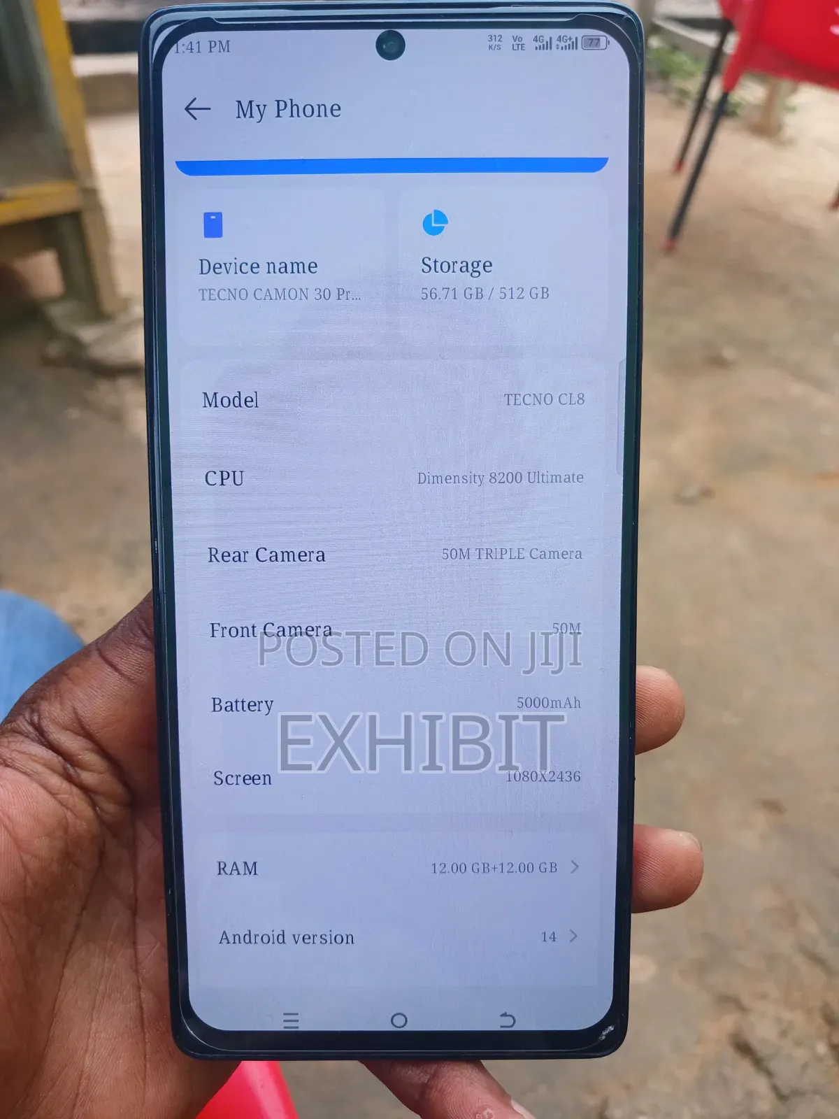 Tecno Camon 30 Pro 5G 512 GB Black