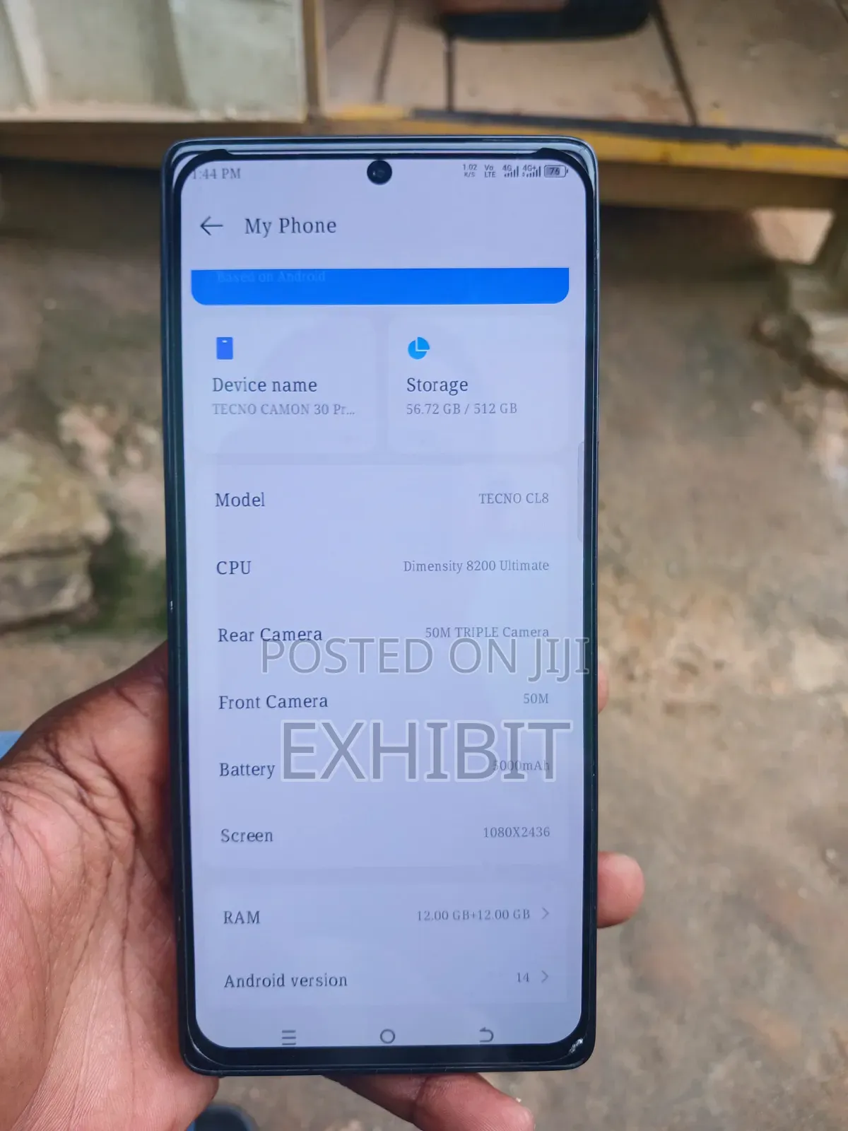 Tecno Camon 30 Pro 5G 512 GB Black