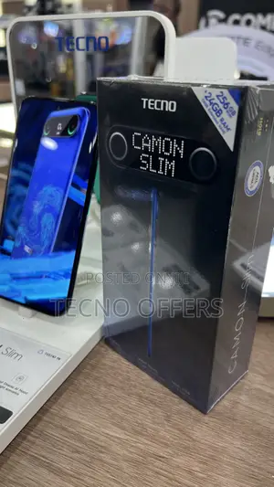 New Tecno Camon Slim 256 GB Blue