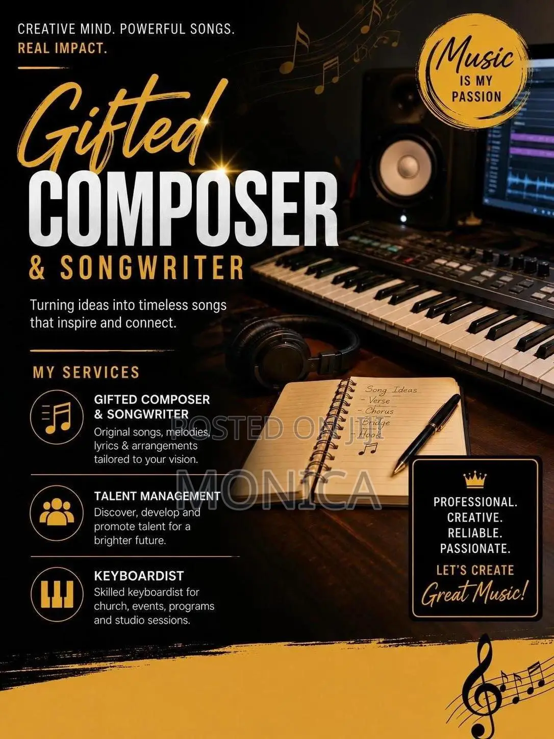 Composer / Songwriter / Talent Management