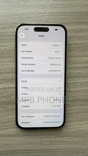 Apple iPhone 14 Pro 256 GB Gold