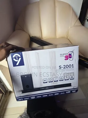 Original T9 Soundbar and Subwoofer