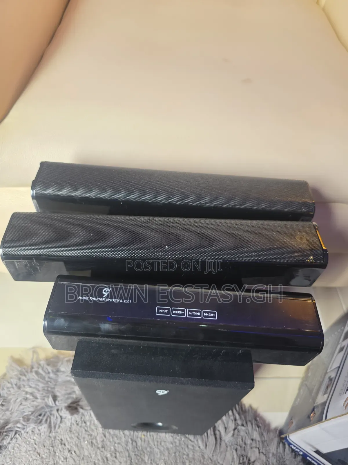 Original T9 Soundbar and Subwoofer