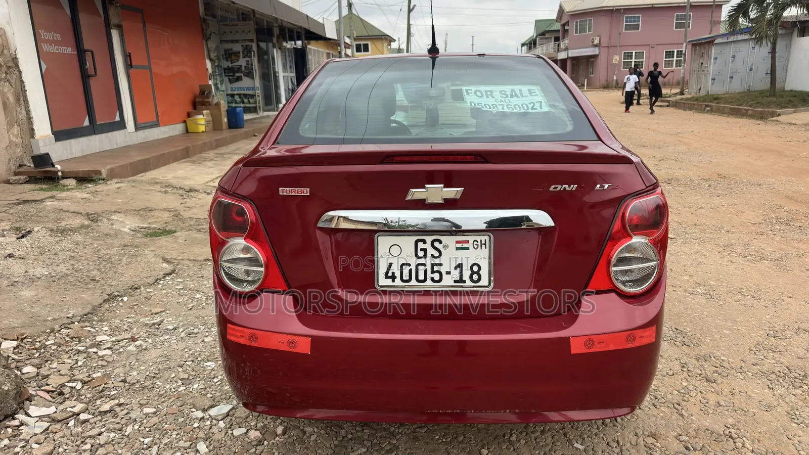Chevrolet Sonic LS 2015 Red