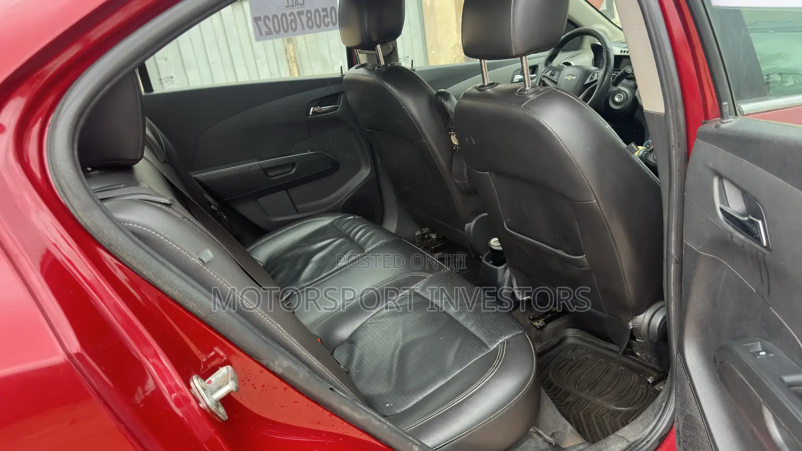 Chevrolet Sonic LS 2015 Red