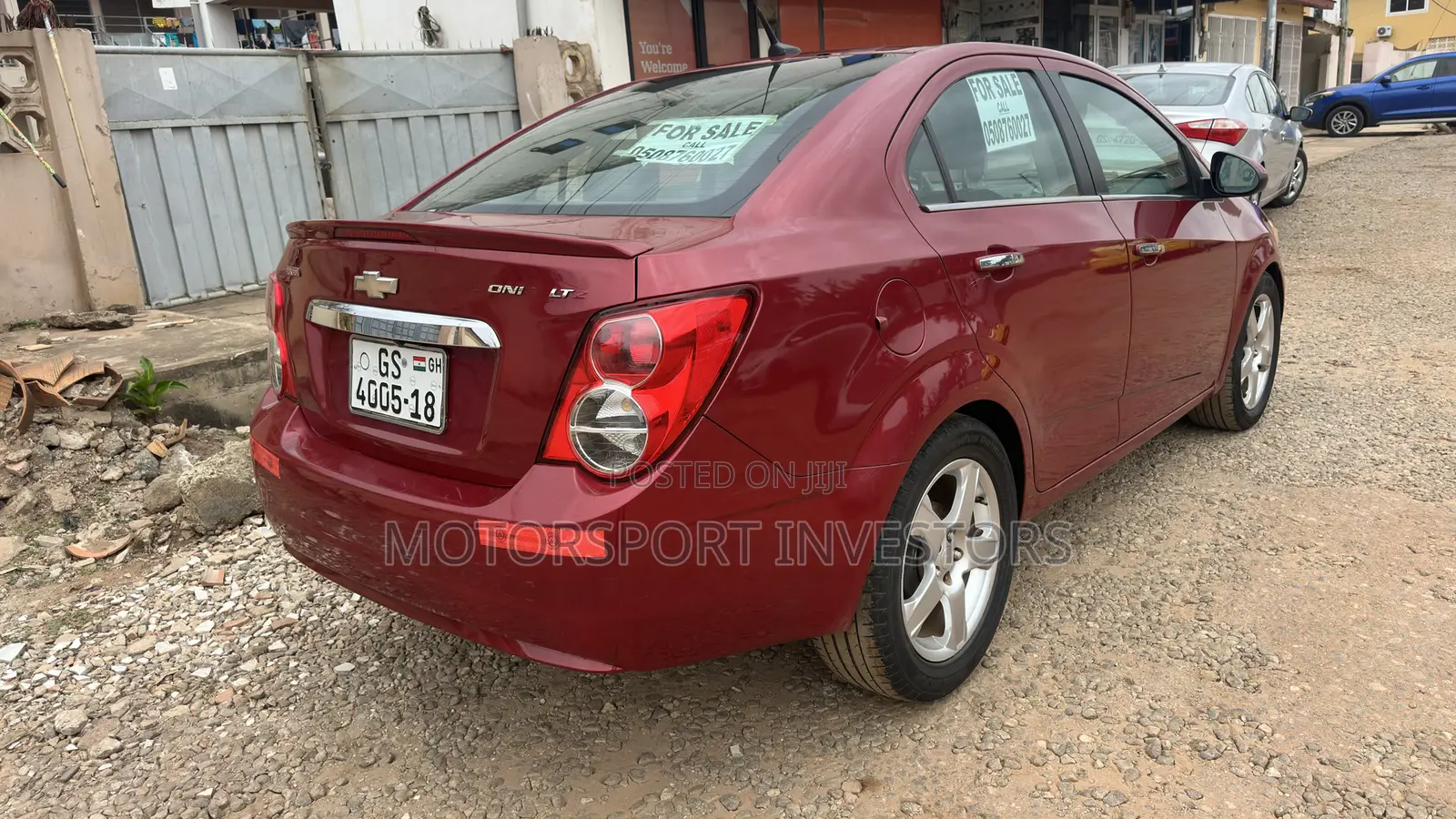 Chevrolet Sonic LS 2015 Red