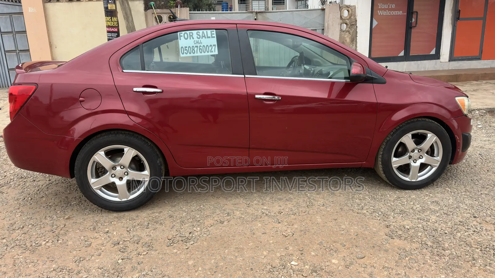 Chevrolet Sonic LS 2015 Red