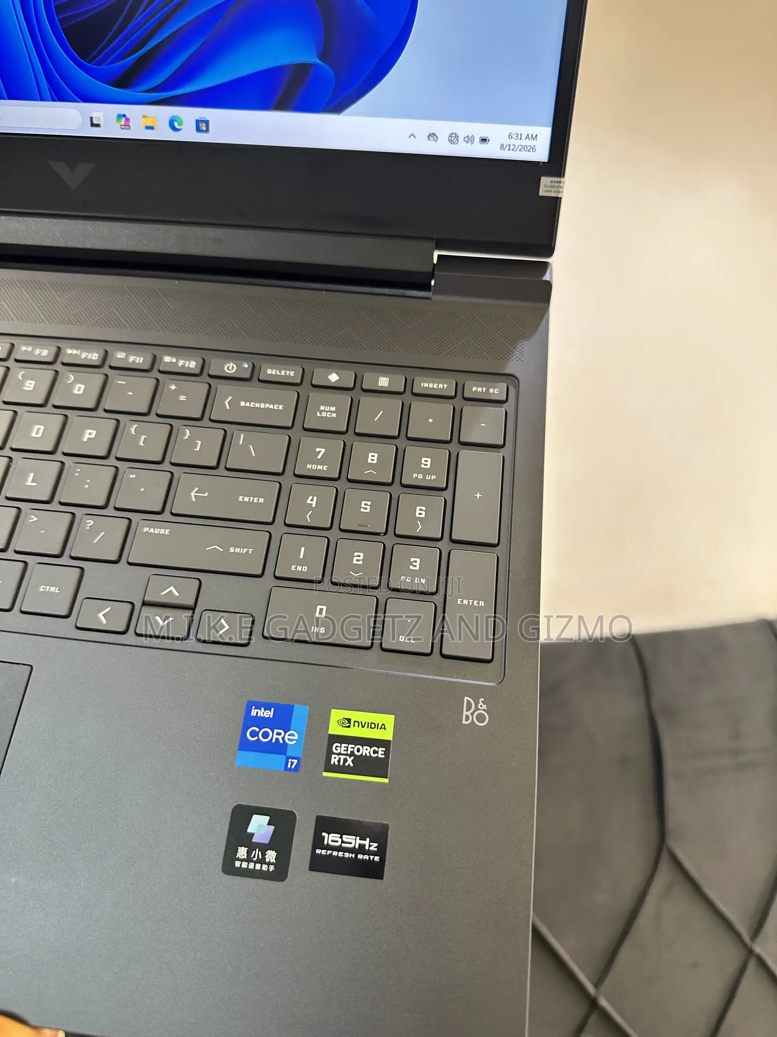 Laptop HP Victus 15 16GB Intel Core i7 SSD 512GB