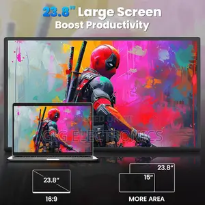 V2COM 23.8-Inch UHD Portable Monitor