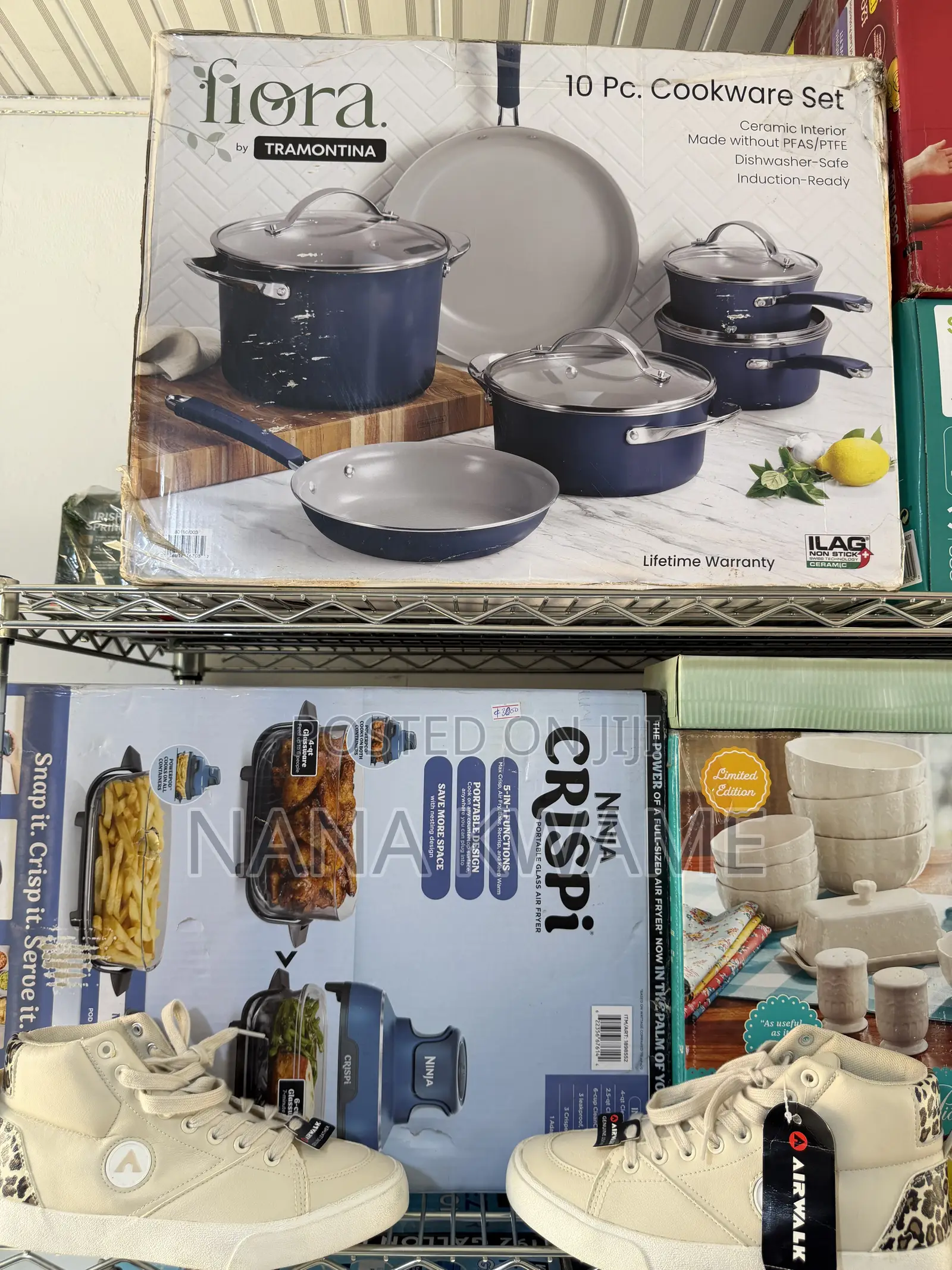 The Tramontina Fiora 10-Piece Cookware Set